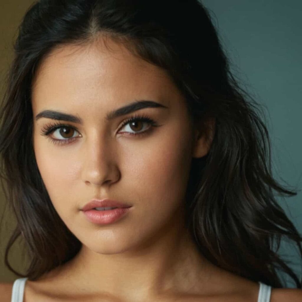 Mujer creada con inteligencia artificial